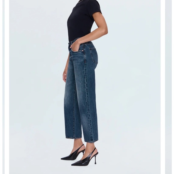 Pistola Lexi Mid-Rise Bowed Straight Jean - Artisan (size 24) - Picture 3 of 7